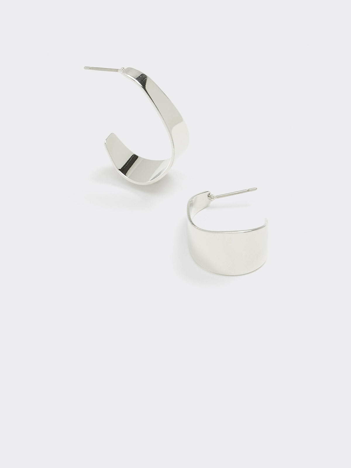 Satin-Finish Hoops