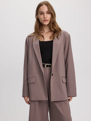 One-Button Blazer - The Studio