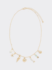 Necklace with Sea Charms