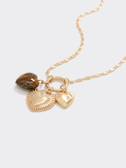Carabiner Necklace with Charms