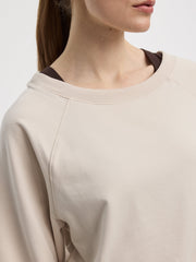 3/4-Sleeve Crew-Neck Top - Hyba