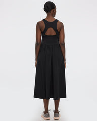 Sleeveless Maxi Dress with Built-In Bra - Hyba