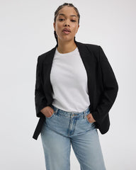 One-Button Blazer