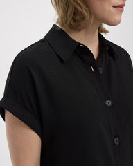 Short-Sleeve Shirt Dress