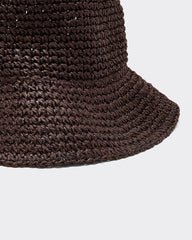 Straw Bucket Hat