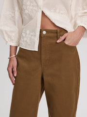 High-Rise Barrel Pant
