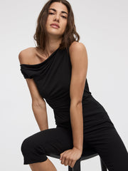Shirred Off-the-Shoulder Top