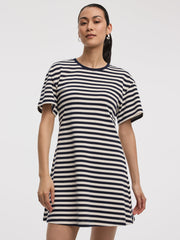 Striped T-Shirt Mini Dress