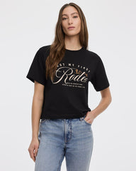 Crew-Neck Graphic T-Shirt