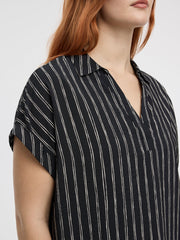 Short-Sleeve Shift Dress