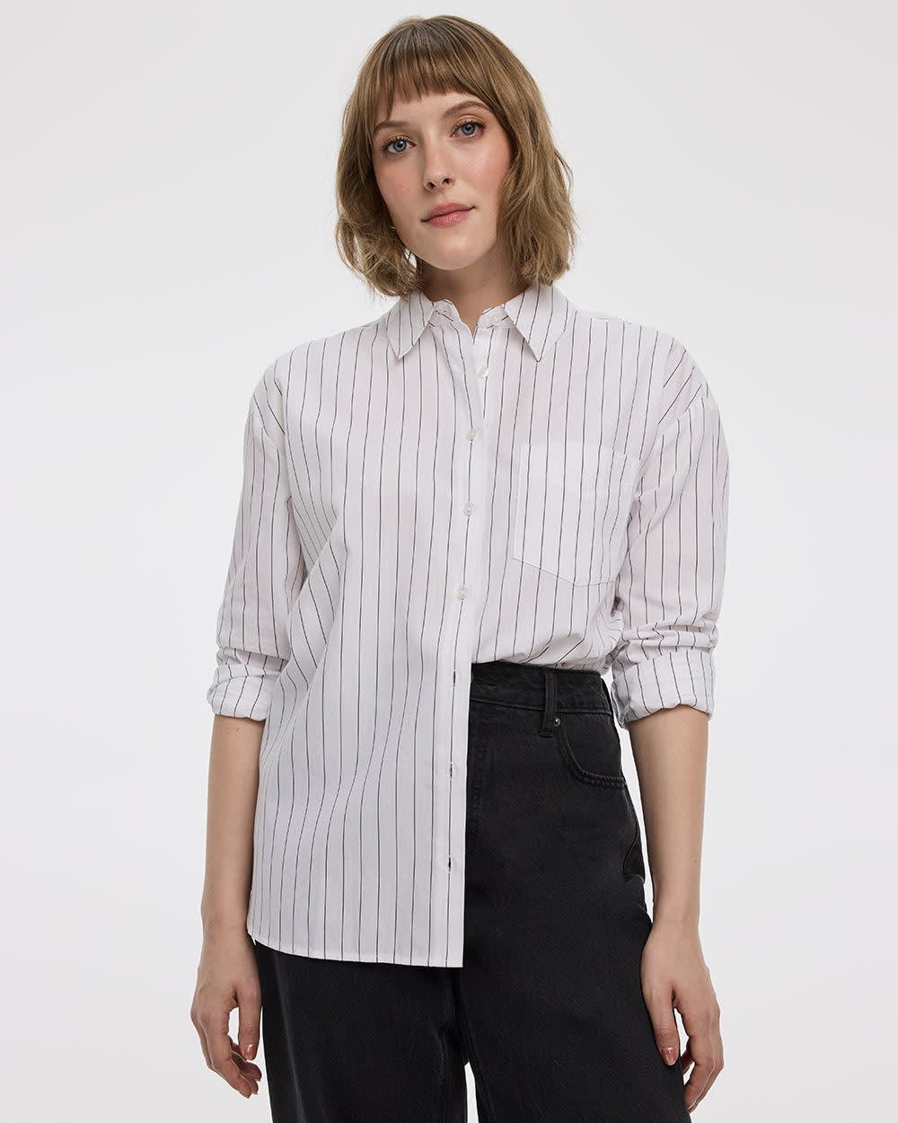 Striped Long-Sleeve Shirt