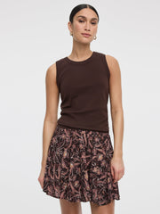 Pleated Skort