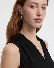 Sleeveless V-Neck Top
