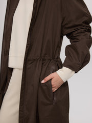 Long Hooded Rain Jacket - Hyba