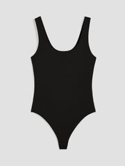 Sleeveless Scoop-Neck Bodysuit