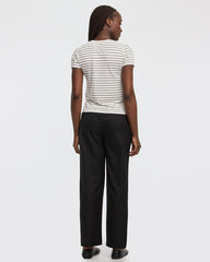 Super Soft Crew-Neck Striped T-Shirt - R Essentials
