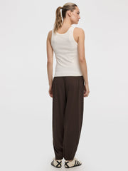 Scoop-Neck Ribbed Tank - DRY-LUX(R)