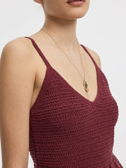 V-Neck Peplum Cami
