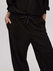 Barrel-Leg Pull-On Pant