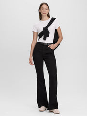 Flare-Leg High-Rise Jean