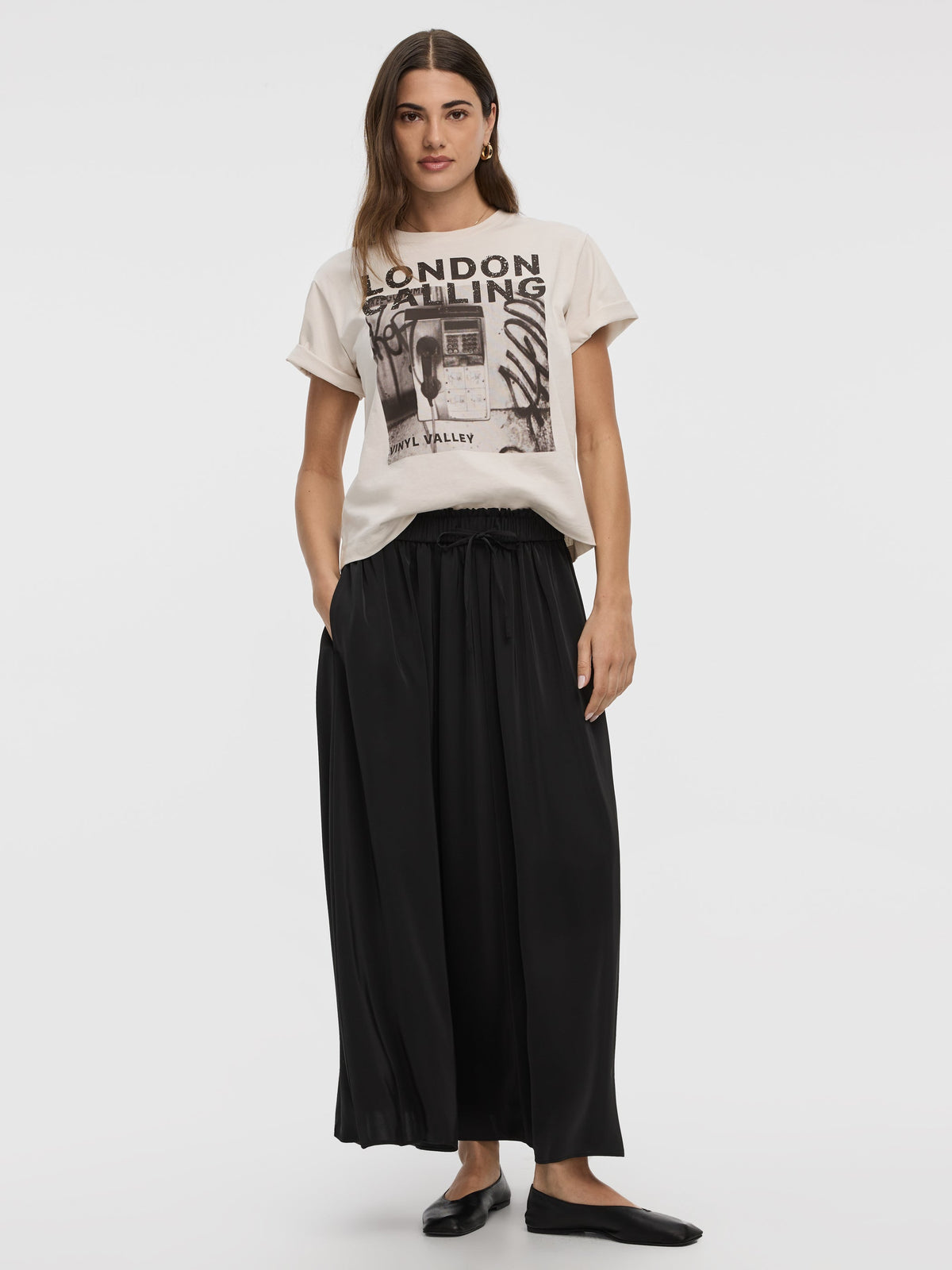 A-Line Maxi Skirt