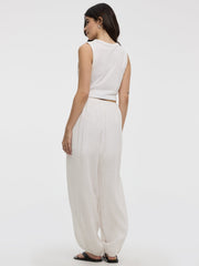 High-Rise Flowy Balloon Pant