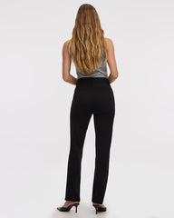 Straight-Leg High-Rise Pants - The Modern Stretch (R)