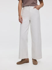 Wide-Leg High-Rise Jean