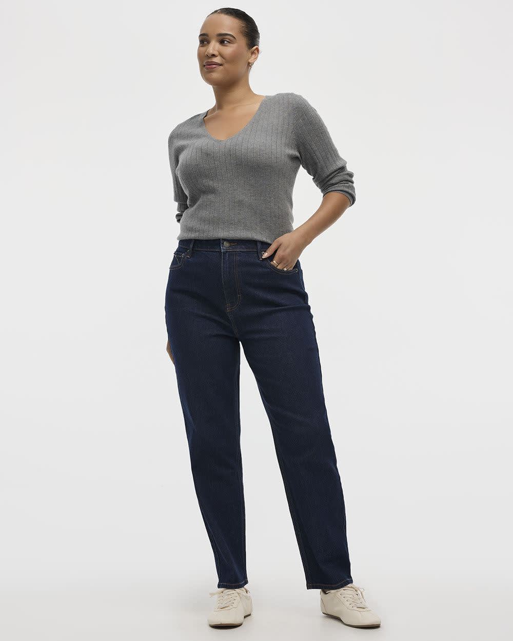 Tapered-Leg High-Rise Jean - The Mom Jeans