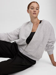Jacquard Bomber Jacket