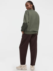 Fleece Crew-Neck Sweatshirt - Hyba