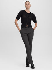Straight-Leg High-Rise Pants - The Modern Stretch (R)