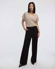 Wide-Leg High-Rise Pant - The Timeless