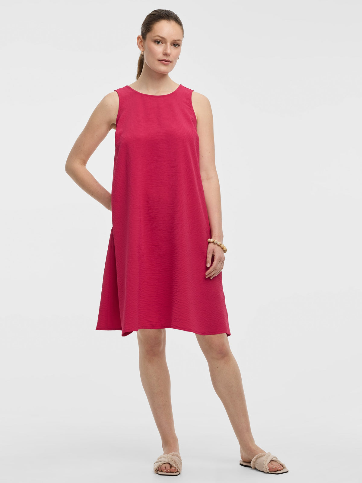 Sleeveless Swing Dress
