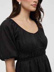 Milkmaid Mini Dress
