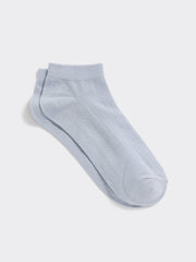 Anklet Socks with Pointelle Stitches