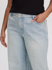 Wide-Leg Mid-Rise Jean - Curvy Fit