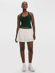 Skort with Striped Waistband - Hyba