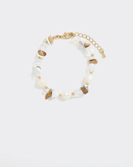 Bracelet with Stones and Pearls
