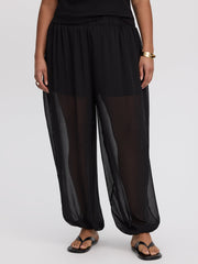 High-Rise Flowy Balloon Pant
