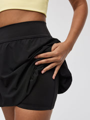 Bubble-Hem Skort - Hyba