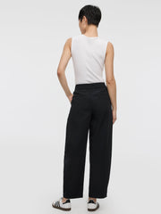 Pintuck Barrel Pant