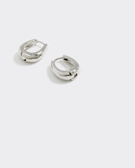 Chunky Oval Hoops