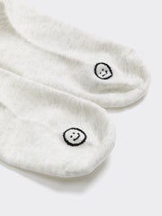 Anklet Socks with Smiley Face