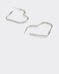 Heart-Shaped Hoops