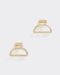Metal Hair Clip - Set of 2