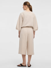 Cropped Flowy Pants