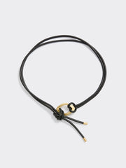 Faux Leather Cord Belt