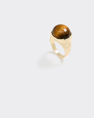 Ring with Tiger Eye
