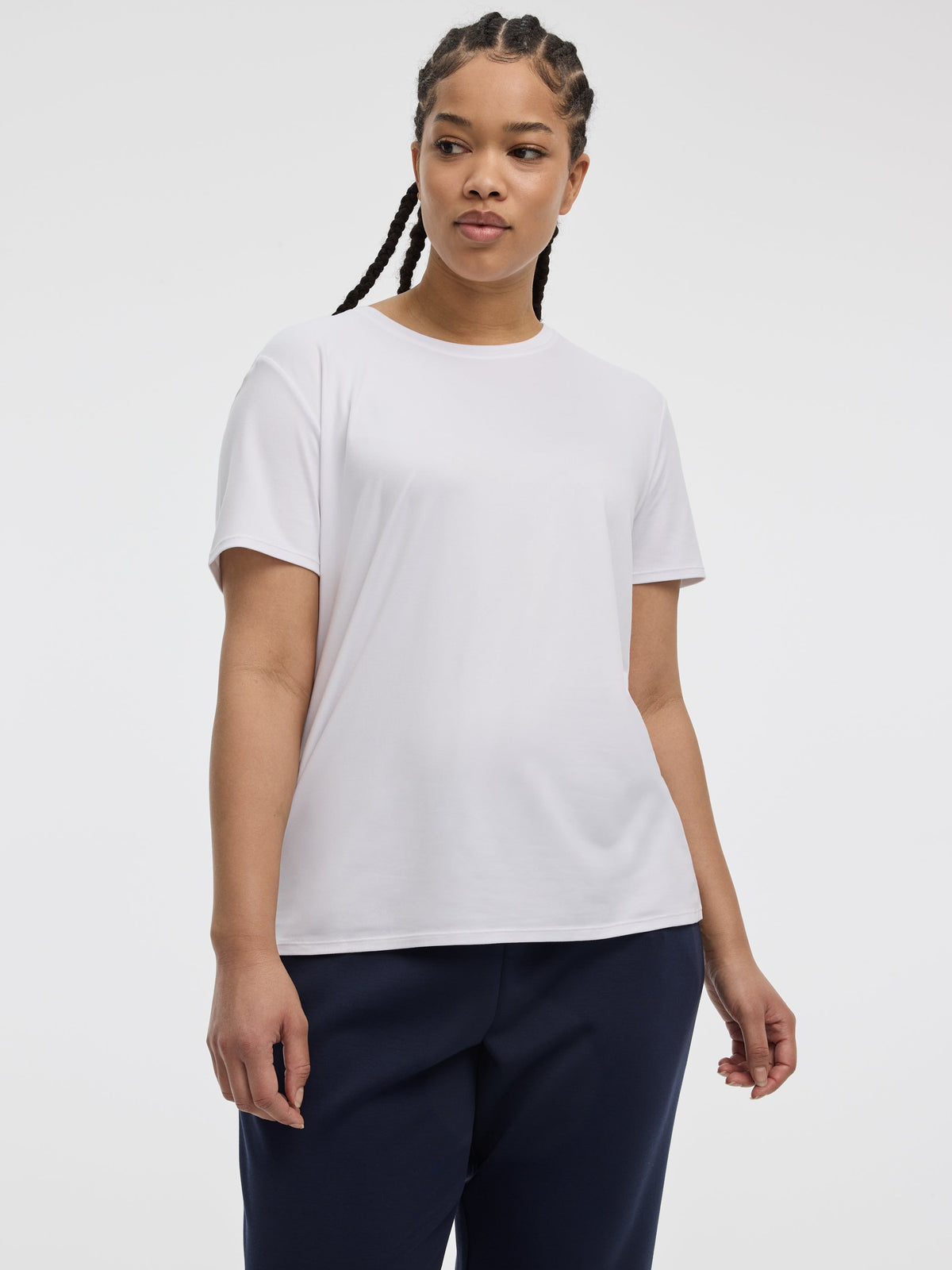 Crew-Neck T-Shirt - DRY-LUX (R) Hyba Essentials